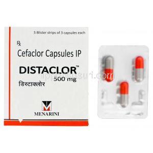 ディスタクロール　Distaclor、ジェネリックセロール　Ceelor、セファクロル　500mg