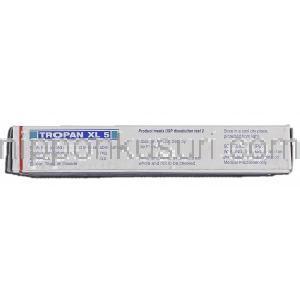 トロパンXL5 Tropan XL 5, ポラキス ジェネリック, オキシブチニンXL, 5mg, 錠 箱記載情報
