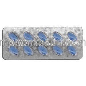 エクシラー Exilar, タダラフィル 2.5mg, 錠 包装