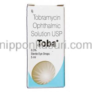 トバ Toba, トブラマイシン 0.3% 5ML 点眼薬 (Sun)