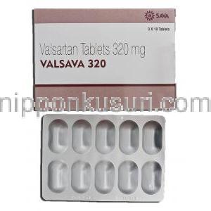 バルサバ Valsava, ディオバン ジェネリック, バルサルタン, 320mg, 錠