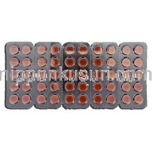 シプラーLA40 Ciplar-LA 40, インデラル ジェネリック, プロプラノロール 40mg, 持続型錠 包装