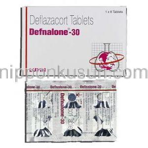 デフナロン30 Defnalone 30, カルコート ジェネリック, デフラザコート 30mg, 錠