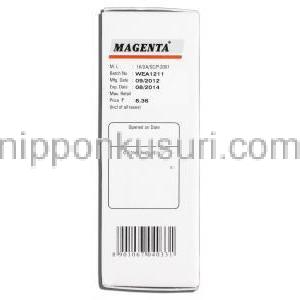マジェンタ Magenta, ゲンタマイシン 0.3% 10ml, 点耳･点眼薬 成分情報