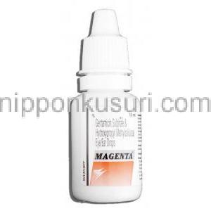 マジェンタ Magenta, ゲンタマイシン 0.3% 10ml, 点耳･点眼薬 容器