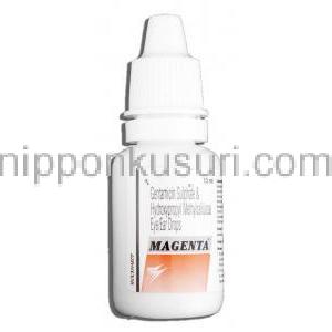 マジェンタ Magenta, ゲンタマイシン 0.3% 10ml, 点耳･点眼薬 容器