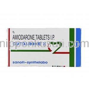 コーダロンX Cordarone X, アミオダロン 200mg, 錠 箱