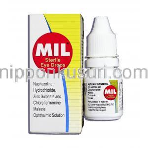 ホウ酸 / ナファゾリン塩酸塩 / マレイン酸クロルフェニラミン / 亜鉛硫酸塩, Andre, 10ML 点眼薬 (Int