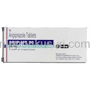 アリップMT30 Arip MT 30, アビリファイ ジェネリック, アリピプラゾール 30mg, 錠 箱