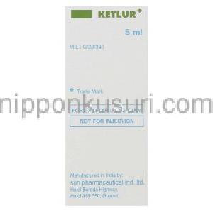 ケトロラック・トロメタミン（アキュラージェネリック）, Acular DS,  0.4% 5ml 点眼薬(Allergan)
