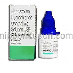 クリアリン Clearine, ナファゾリン塩酸塩 10ML 点眼薬 (Norvatis)