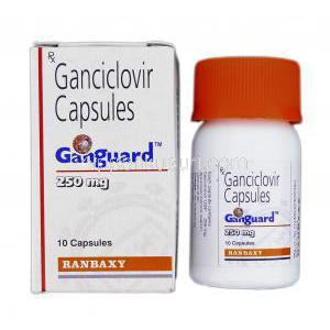 ガンガード Ganguard, シトベン ジェネリック, ガンシクロビル, 250 mg, カプセル