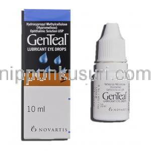 ヒドロキシプロピルメチルセルロース, Genteal. 10ML 点眼薬 (ノバルティス)