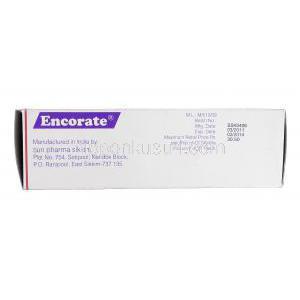 エンコレート200 Encorate 200, デパケン ジェネリック, バルプロ酸, 200mg, 錠, 製造者情報