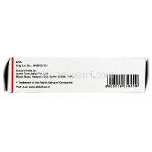 ハイトリン Hytrin, テラゾシン, 5mg, 錠, 製造者情報