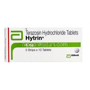 ハイトリン Hytrin, テラゾシン, 5mg, 錠, 箱