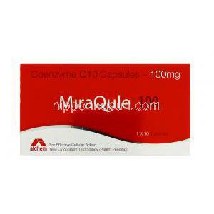 ミラキュール　MiraquleMiraqule, コエンザイム Q10 100mg, カプセル, 箱