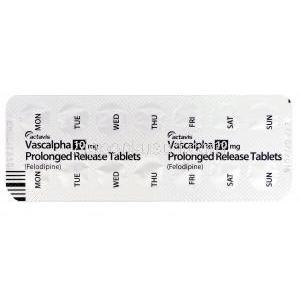 バスカルファ Vascalpha, フェロジピン ジェネリック, フェロジピン  10mg, 錠, 包装uramenn 