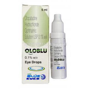オロブル Oloblu, パタノール  ジェネリック, オロパタジン 0.1% 5ml  点眼薬