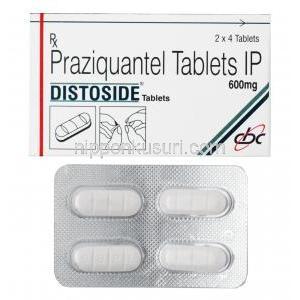 プラジネク (Prazinec)  プラジカンテル 600mg 箱