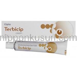 テルビナフィン (ラミシールジェネリック), Terbicip, 1% 10グラム クリーム (Cipla)