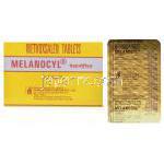 メトキサレン （オクソラレン ジェネリック）, メラノシル Melanocyl ,10mg  錠 (Laboratories Griffon)