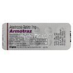 アーモトラス（ジェネリックアリミデックス） アナストロゾール 1 mg