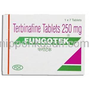 ファンゴテック Fungotek,テルビナフィン 250mg 錠 (FDC)