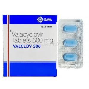 バラシクロビル 500 mg 錠