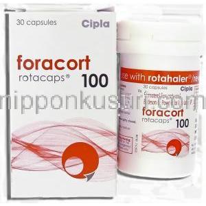 フマル酸ホルモテロール / ブデソニド配合 (シンビコート ジェネリック), Foracort, 6mcg / 100mcg 吸
