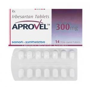 アプロベル300mg、イルベサルタン300mg