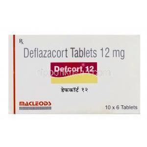 デフコート30　Defcort30、ジェネリックカルコート　Calcort、デフラザコート30mg　箱