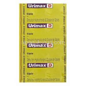 Urimax D　ウリマックスD、ジェネリックフロマックスプラス、タムスロシン塩酸塩0.4mg、デ