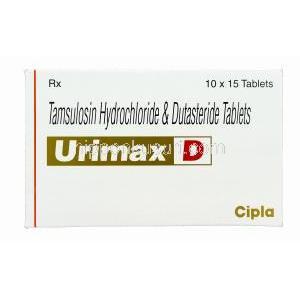 Urimax D　ウリマックスD、ジェネリックフロマックスプラス、タムスロシン塩酸塩0.4mg、デ