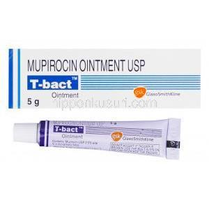  T-BACT軟膏、ムピロシン2％5gm