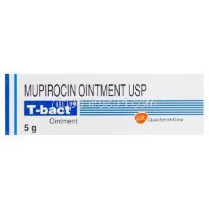 T-BACT軟膏、ムピロシン2％5gm　箱