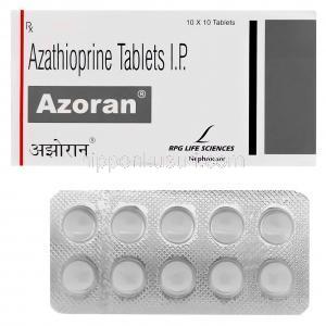 アゾラン　Azoran、ジェネリックイムラン、アザチオプリン50mg