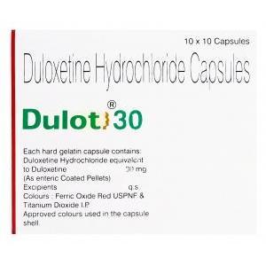 Dulot30 デュロット30、ジェネリックシンバルタ、デュロキセチン30mg 製造情報