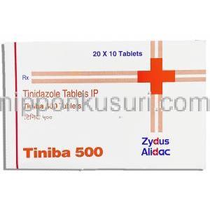 チニダゾール, Timba 500mg 錠 (Zydus Alidac)