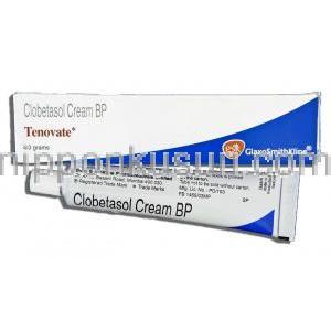 テノベート Tenovate, クロベタゾール 0.05% 15gm クリーム (GSK)