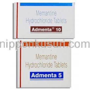 メマンティン Memantine 5mg 10mg 錠 (Sun Pharma )