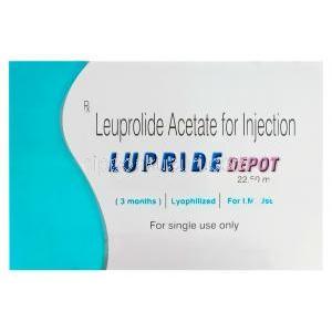 リュープライド Lupride、ジェネリックルプロン·デポ、ロイプロリド酢酸22.5mg注射バイアル