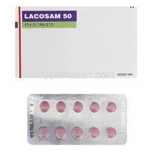 ラコサム　Lacosam50、ジェネリックビムパット　Vimpat、ラコサミド50mg