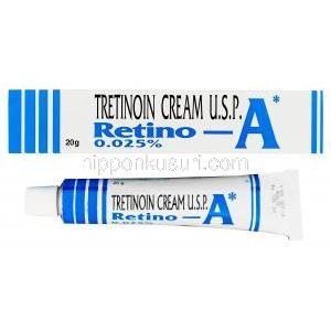 レチノクリーム、ジェネリックレチンA、トレチノイン0.025％20gm