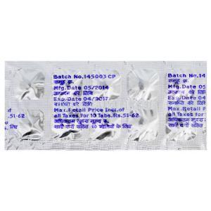 ロプレッサー　Lopresor50、メトプロロール酒石酸塩50mg　包装シート