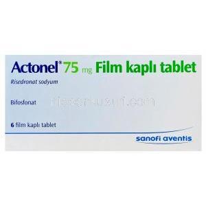 アクトネル、リセドロン酸ナトリウム75mg　箱