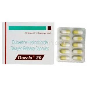 デュゼラ　Duzela、ジェネリックシンバルタ、デュロキセチン20mg