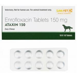 アタキシン　150、ジェネリックバイトリル、エンロフロキサシン　150mg