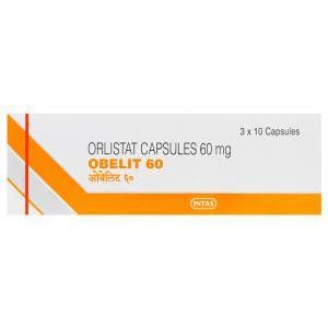 オデリット　Obelit、ジェネリックアライ、オルリスタット　60mg　箱