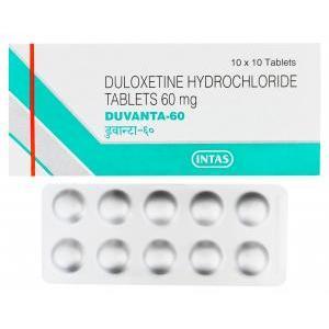 デュバンタ Duvanta、ジェネリックシンバルタ、デュロキセチン 60mg